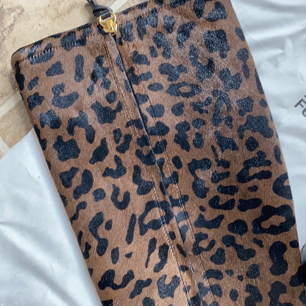 DVF Diane von furstenberg Reese boot Leopard 8 38 - Picture 5 of 9